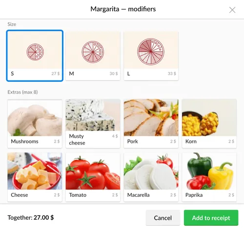 Let people create their own pizzas